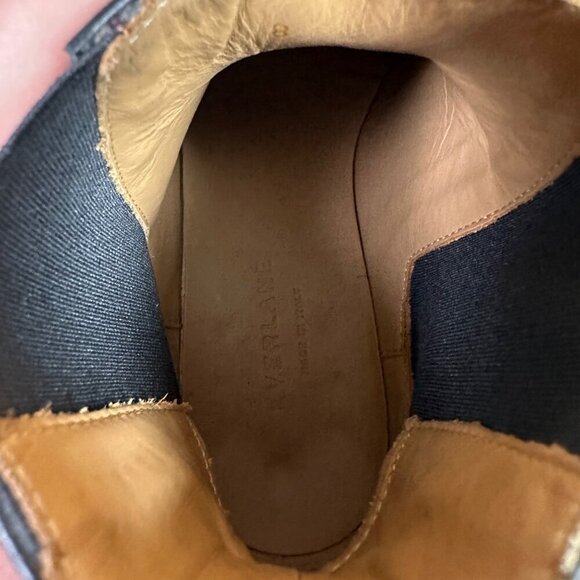 Everlane Black Leather Chelsea Boot Made in Italy Size 8 - Picture 6 of 7